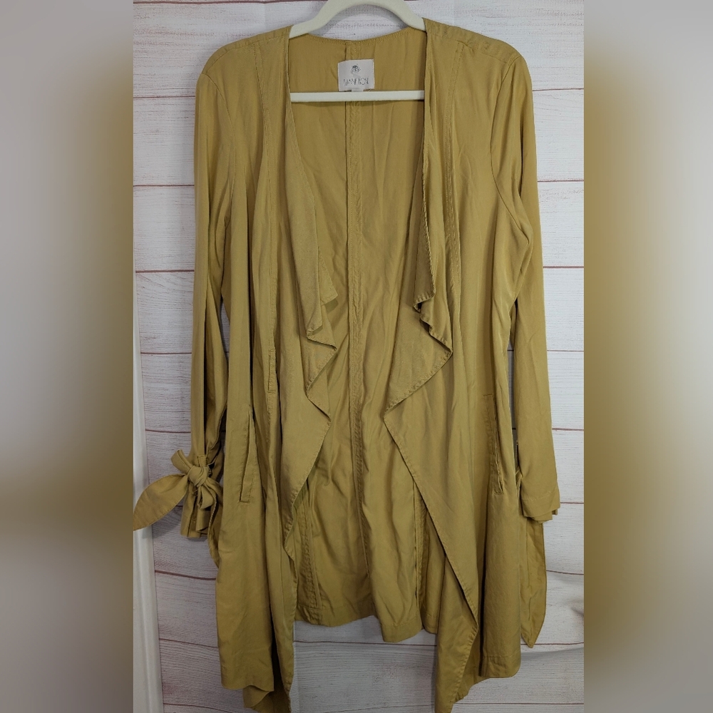 Nwot Eliane Rose 🌹gold Coloured Spring Jacket / Coat Size Large